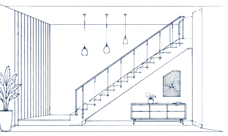 GK Constructions Interiors & Finishes Service Graphic